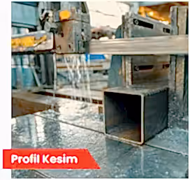 esn metal 50 Profil Kesim Hizmetimiz