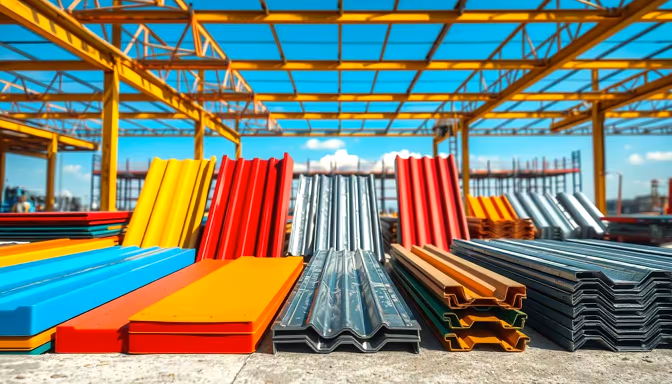 boyalı ve galvaniz trapez sac farkı