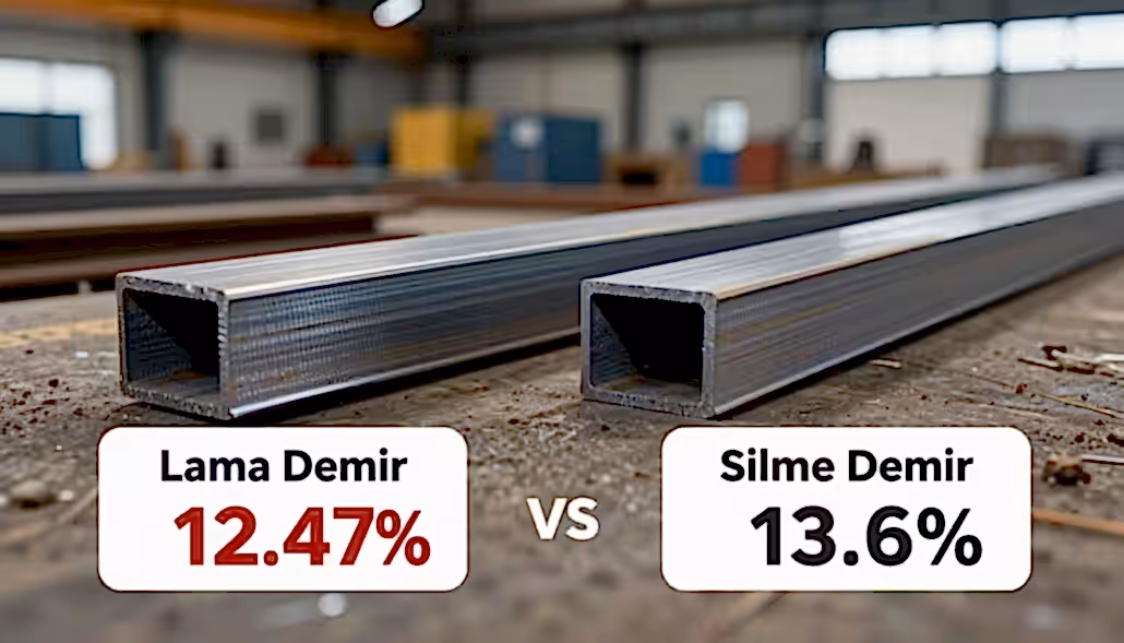 lama demir ve silme demir maliyet karşılaştırması lama demir ve silme demir maliyet karşılaştırması